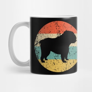 English Bulldog Retro Vintage Mug